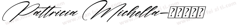 Pattricia Michella字体转换